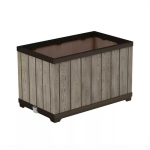 Keter Lillepott 29213624 45,5 x 76 x 45,5 cm, 6,70 kg, DecoCoat&trade;, veetaseme indikaator, kastmiss&uuml;steem