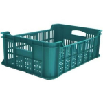 Vodar Hoidmis Kast Puuviljadele, K&ouml;&ouml;giviljadele 5861055, 600mm, 400mm, 200mm, 15kg, ristk&uuml;lik, roheline, plastmass