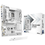 Asrock Emaplaat B860 CHALLENGER WIFI WHITE, LGA 1851, ATX, DDR5-SDRAM, 4xDIMM, Wi-Fi 7, Bluetooth 5.4, 1xM.2, 2.5Gb/s LAN