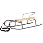 Vodar Kelgud Sniežka 5863592, 90x37x23cm, puidust iste, metallist suusad, t&otilde;mbe k&ouml;is