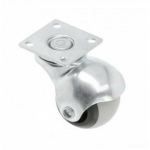 Gtv M&ouml;&ouml;bli ratas 1219016, 40mm, 53mm, 15kg, teras, kumm, hall, p&ouml;&ouml;ratav ratas lame paigaldusplaadiga