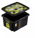 Keeeper Karpkaste Kaane 15L Karolina &ldquo;Minions Mosaic&rdquo; 0612236800361, 15L, 38x29,5x20,5cm, PP plastmass, virnastatav disain