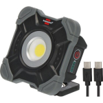 Brennenstuhl Liikumisandurita prožektor 1173700009, 1000 lm, 10 W, 6500 K, IP54, must, USB port, l&uuml;liti