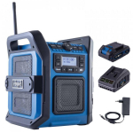 Scheppach Aku raadio C-DAB30-X 5909291900, 20 V, DAB+, FM, Bluetooth, USB-A, USB-C, 30 W, IP65