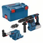 Bosch Professionaalne L&ouml;&ouml;ktrell GBH 18V-26 F 061191000K, 18V, 2.6J, 30/13/68/26mm, harjadeta, LED valgus, Roto stop