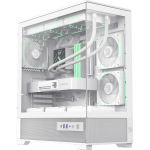 Gamemax Korpus VISTA 2 AW, 2 x 3.5", 2 x 2.5", 7, ATX, 21 cm x 43.3 cm x 48.5 cm, l&auml;bipaistev, aknaga