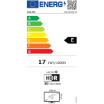 Philips 2K LED teler 24PHS6050/12, 24, Titan OS, nutikas teler, HD, must, 2 USB, 3 HDMI, HDR10