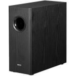 Edifier Aktiivne subwoofer T5s Black, 70 W, 8" k&otilde;lar, 35-115 Hz, integreeritud v&otilde;imendi