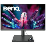 Benq Monitor PD2705U 9H.LKDLA.TBE, 27", 3840 x 2160, 5 ms, 350 cd/m&sup2;, 60 Hz, 1 x HDMI, 1 x DP, 3 x USB 3.0, 2 x USB-C, 2 x USB-B