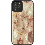 Ikins telefoni korpus K2551J, roosa marmor, &uuml;hilduv Apple iPhone 12 Pro Max, kriimustuskindel, tolmu eest kaitstud, kaamera l&otilde;ige