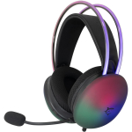 White Shark Juhtmega m&auml;ngupeakomplekt FIREFLY-B, 250g, 20-20000Hz, 117dB, 2x3.5mm, USB, 50mm, RGB valgustus
