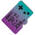 Emtec M&auml;lukaart ECMSDM256GEXG, 256GB, 880MB/s, 700MB/s, U3, V30, A1, veekindel, individuaalne kaitsekate