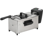 Jata Friteerija JEFR1680, 3 l, 2000 W, roostevaba teras, reguleeritav termostaat, Cool zone, &uuml;lekuumenemise kaitse