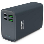 Port Connect Power Bank 907004, 26800 mAh, 65 W, 2xUSB-C, 2xUSB-A, LED indikaator, kompaktne disain
