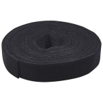 Logilink KAB0050 kaabelirihm, Velcro lint 4000 x 16 mm, must, 4 m, 1.6 cm, kahepoolsed lint, tugev kinnitus