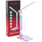Hawk Laualamp HW-LAMP04, 10 W, 5.8 W, 3 LED pirni, 5 V/2.1 A USB v&auml;ljund, juhtmevaba laadimine, h&auml;mardamine