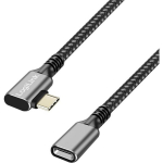Logilink USB-C pikenduskaabel CUA0112, 2m, kuni 5 Gbps, alumiiniumkorpus, kuni 100W laadimine