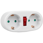 Maclean jagaja MCE338F, 2 pesa, 3680W, 16A, IP20, kaitseklass I