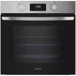 Indesit IO 255HU X ahi, 71L, elektriline, h&uuml;drol&uuml;&uuml;tiline puhastus, konvektsioon, 59.5cm, roostevaba teras