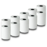 Qoltec 51896 Termopaberirullid, 57mm x 20m, 55g/m2, 10tk, BPA-vaba