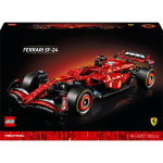 LEGO Technic 42207 Ferrari SF-24, 1361 osa, 1:8, 18+, rool, vedrustus, V6 mootor, MGU-H, DRS