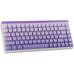 Aula HERO84 HE AUH84-WPGLH-JK-E, USB-C, mehaaniline m&auml;nguklaviatuur, RGB, QWERTY, valge/lilla