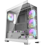 Darkflash DS900 arvutikorpus, valge, 7 ARGB 120mm ventilaatorit, ATX/M-ATX/ITX, 170mm CPU, 425mm VGA, 7 pesa