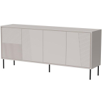 Cama Meble ABI 301262 kummut, 200x45x88cm, 4 ust, 4 riiulit, matt, push-click