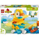 LEGO DUPLO 10448 3-in-1 Loomad ratastel, 58 detaili, 2+ aastat, DUPLO seeria