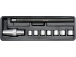 Yato Universaalne siduri reguleerimise komplekt 9tk YT-06311, 11mm, 12mm, 15mm, 17mm, 19mm, 20mm, 22mm, 25mm, s&uuml;sinikteras