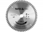 Tct saeketas puidule 190x20mm 60T TCT YT-60636 YATO
