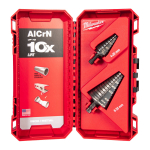 KOBALTA ALCRN PAKĀPJURBJI, COBALT STEP DRILL SET (2PC), 48899398 MILWAUKEE