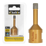 Dimanta urbis 8mm, Keltin, K00501, M14 vītne, mitrai un sausai urb&scaron;anai