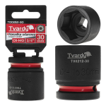 Impact socket Tvardy T00212-30 3/4" 6PT 30mm CR-MO