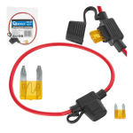 Kaitsme pesa 19mm 25A + 5A kaitse, GEKO, G03618, 12 AWG, MINI tera t&uuml;&uuml;p