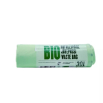 Komposteeritavad pr&uuml;gikotid BioBag 35186903 30L 20 tk 16mkr. 50x52cm roheline