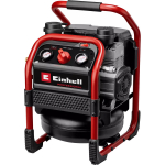 Einhell SILENZZO 18/160 4020385 Aku &otilde;hukompressor Power X-Change 18 V 6 L paak kuni 8 bar 160 L/min t&otilde;mbev&otilde;imsus V&auml;hese m&uuml;raga &otilde;livaba Must-Punane Ilma akuta ja laadijata