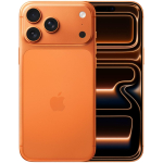 Apple iPhone 17 Pro Max MFYN4SX/A, 256GB, 6.9", 2868 x 1320, A19 Pro, Kolmekaamera, Dual SIM, iOS 26, Kosmiline oranž