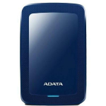 Adata HDD 2.5" AHV300-1TU31-CBL 1TB, USB 3.2 Gen 1, must, AES kr&uuml;pteerimine, Plug and Play, 5-50&deg;C
