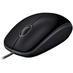 Logitech optiline hiir B110 vaikne 910-005508 USB Type-A, 1000 DPI, 3 nuppu, 1.8 m kaabel, must