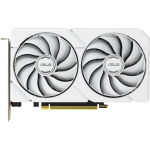 Asus Videokaart DUAL-RX9060XT-16G-WH 16GB GDDR6, PCIe 5.0, 2.5 pesa, 2 ventilaatorit, HDMI 1, DisplayPort 2, aktiivne jahutus