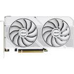 Asus Videokaart DUAL-RTX5060-O8G-WHITE, 8 GB GDDR7, 3840 CUDA tuuma, 2.5 pesa, PCIe 5.0, 2 ventilaatorit, 7680 x 4320