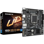 Gigabyte Emaplaat H610MS2HV3DDR4, toetab Intel Core 14. p&otilde;lvkonna protsessoreid, 2 DIMM DDR4, 1x PCIe 3.0 M.2, GbE LAN