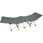 Besk Kokkuvolditav voodi 9126332, 185 cm, 68 cm, Hall, Kokkuvolditav, Metall, Pol&uuml;ester