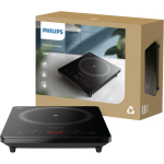 Philips Induktsioonipliit HD5830/90, 2000 W, 1 keedukohad, 8 kuumutustaset, klaaskeraamiline pind, taimer kuni 3h