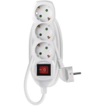 Emos Pikendus P1321, 1,5 m, 3&times; 2P + PE GERMAN, PVC, 3680 W, l&uuml;litiga, laste kaitse