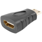 Lanberg Adapter HDMI (F) to HDMI MINI (M) | AD-0037-BK