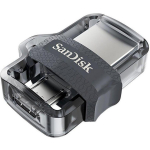 SanDisk USB m&auml;lupulk SDDD3-128G-G46, 128 GB, USB Type-A / Micro-USB, lugemiskiirus 150 MB/s, libisev
