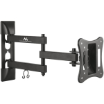 Maclean Kinnitus TV v&otilde;i monitorile MC-719, 15 kg, 13-27", VESA 100x100, 391 mm, 82 mm, 180&deg;, 20&deg;