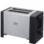 Jata R&ouml;ster TT607, 800 W, 2 viilu(t), Must, Roostevaba teras, Eemaldatav puruplaat, Elektroniline pruunistuse kontroll
